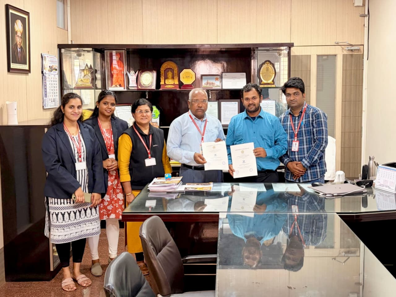 MoU with Veertron's Foundation, Belagavi