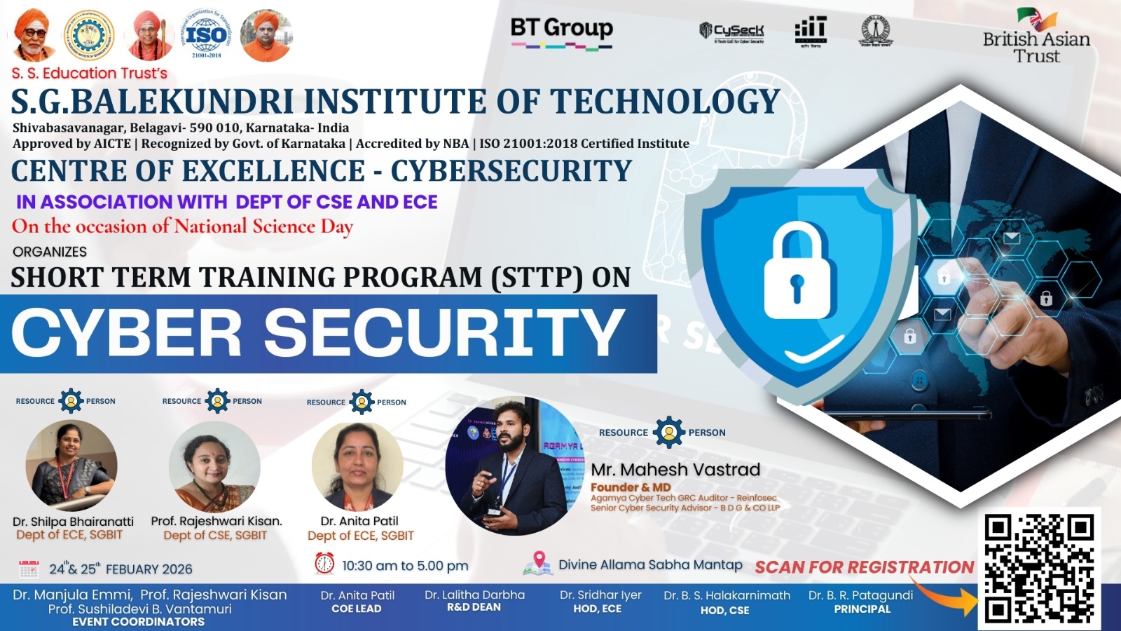 Empowering minds with knowledge and skills in Cyber Security!