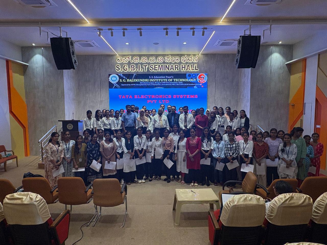 Campus Placement Drive: TCS & Infosys Select 24 Students